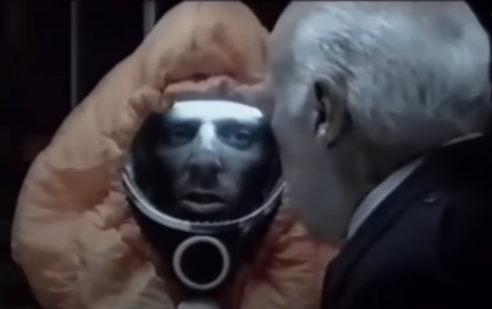Marcelo Mazzarello, en un homenaje a El Eternauta.
